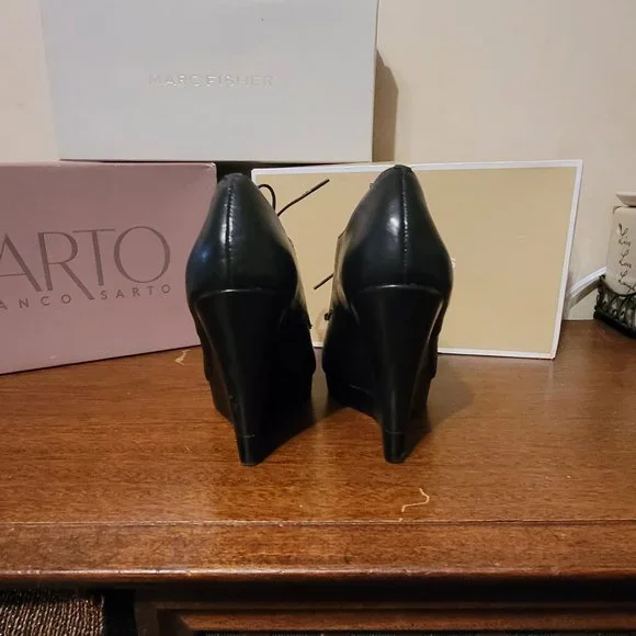 KORS Michael Kors leather wedges - Picture 3 of 12